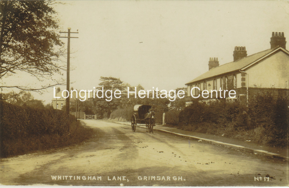 455B - Grimsargh - Whittingham Lane - 1912